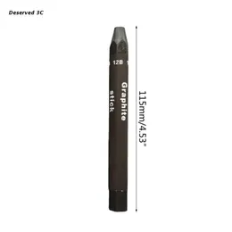 Ołówki R9CB grafitowe patyki rozpuszczalne w wodzie szkicowanie cieniowanie ołówek sześciokątny kształt 5pcs