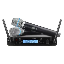 GLXD4 B87A Bezprzewodowy mikrofon 2 S UHF Professional Mic for Party Karaoke Church Show 2800356