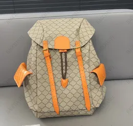 Ophidia Unisex Rucksack: Designer Leinwand Seilschnalle Für