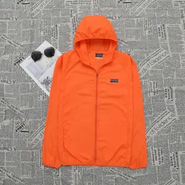 Patagonias Purchase Order Athleisure Sunscreen Clothing Quick Trench Coat Hooded Jacket Training Men Designer Shirts Z1TC