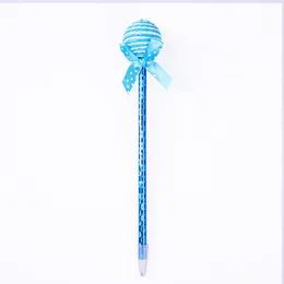Canetas 50pcs papelaria coreana fada lollipop caneta caneta fofa bow criativo presente para estudantes de prêmios acessórios de escritório
