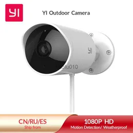 YI Outdoor Security Camera 1080p Przechowywanie w chmurze Wi -Fi 2.4G IP CAM odporna na podczerwień ruch noktowizji Noktretny CCTV L230619