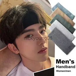 Bandanas Sports Elastyczne opaski dla mężczyzn Women Fair Pasme do biegania w sporcie zimowym opaski na głowę bez poślizgu Hair Akcesoria x0628