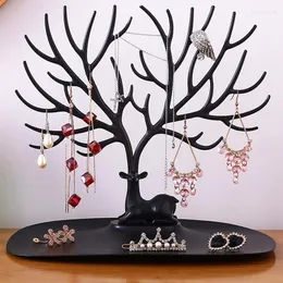 Jewelry Pouches Display Stand For Earrings Necklaces Rings Bracelets Antler Tree Shaped Tray Objects Storage Shopwindow Racks Organizer