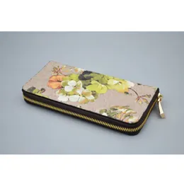 new Original High Qualitys Designers Wallets Purses Fashion Long Zippy Flower Wallet Classic brief Zipper Pocket Pallas Bag Zipper Coin Purse