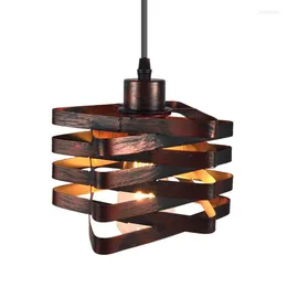 Hängslampor Japan Luminaire Suspendu Lights Wood Restaurant Bedroom Hanging Lamp Deco Chambre