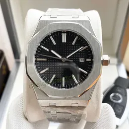 Męskie zegarek High End Luksusowe projektanty Automatyczne zegarki 42 mm Pasku ze stali nierdzewnej Sapphire Glass Waterproof Classic Watches Men Luksus Gift