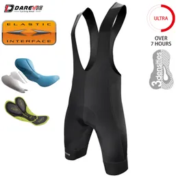 Radsport-Trägerhose DAREVIE Radsport-Trägerhose Herren Gel Pad 6H Ride Herren Radlerhose Pro Team Italy Pad Herren Radlerhose 7 CM Beingreifer MTB 230627