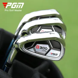 Club Heads PGM Golf 7 Irons Clubs Left Hand for Men Beginners Practicing Clubs RS Stainless Steel Carbon Training Clubs High Elasticity 230628