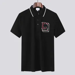 T-shirts masculinas. T-shirts masculinas Designer de polo para homem t bordado Cavalo Tops 2022 Polos masculinos de golfe Designers de verão feminino High Street Casual Top Tees