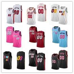 Mens Women Youth Custom Bam ADO 13 Jimmy Butler 22 Tyler Herro 14 Duncan Robinson 55 Jaime Jaquez Jr. 11 Basket Jersey