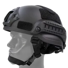 Tactical Helmets MICH 2002 Tactical Combat Protective Helmet with Side Rail NVG MountHKD230628
