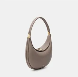 Songmont Luna 2023 Luxury Designer Underarm Hobo Shoulder Bag Half Moon Leather Purse Clutch Påsar Handväska Crossbody Nytt mode går med allt