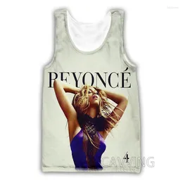 Tops Men's Tank Tops Fashion Women/Men's 3d Print Beyonce Harajuku kamizelka Summer Undershirt koszule streetwear v01