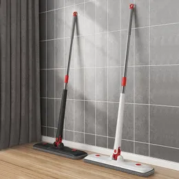 Швабры Squeeze Twist Mop Бесплатная ручная стирка Расширенная чистка от пыли Стеклянный пол Потолок Бытовая уборка Ленивый инструмент Плоский самоотжим 230629