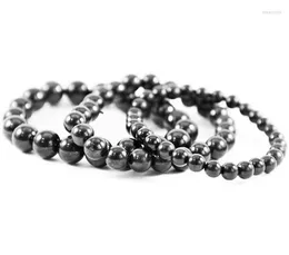 Strand Black Onyx Bracelets Wholesale Set 3pc Stack Wrist Yoga Mala Jewelry Unisex