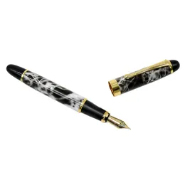 Stifte 16pcs Business IRAURITA FOUNTAIN FILL Full Metal Golden Clip Luxury Pens Schüler Geschenk Ink Pen Schreibwaren Office School Supplies