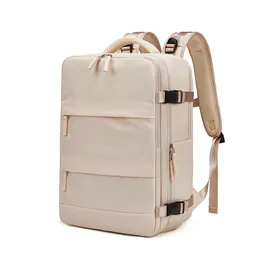 School Bags Women Laptop Backpack 156inch Teenage girl USB charging school Independent Shoe bag travel outdoor 230629