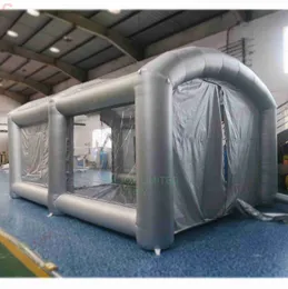 8x4x3mH Free Ship Outdoor Activities OEM car painting inflatable spray booth paint booths for Sale