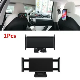 Almofada para telefone no assento traseiro do carro, suporte para e-book, gancho, acessórios internos para Tesla Model 3 Y 2023