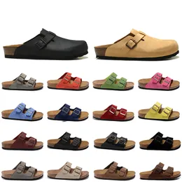 2023 Designer Boston Clogs Sandały Kapcie zewnętrzne Moda Summer Damskie Męki Ocield HEDN SZKOŁANIE SLAKOWANIE SLUCKI Platforma Platforma Platforma Platforma Przypadkowe trenery