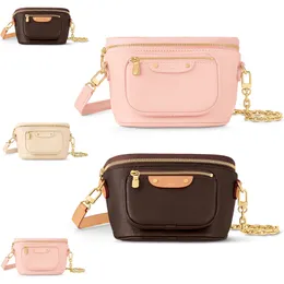 M82335 Mini bumbag pochete pochete bolsa de peito de luxo feminina M82208 bolsa tote bolsas clutch bolsa de cintura masculina de couro genuíno designer crossbody bolsas de bagagem de ombro