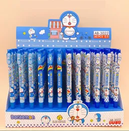 Penne 60 PC/lotto Cat Ballpoint Pen Pen Cartoon Animal Ink Ball Ball Pen Office Scrittura Regali di cartoleria