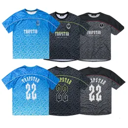 Designer Mens Shirt Trapstar Football Jersey Summer T Shirts Couples T-Shirts Women Trapstars Street Fashion Pullovers Tees Z2QP