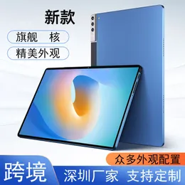 Spot Tablet grossist 10 tums surfplatta Computer Cross Mirror Foreign Trade Ultra-Thin 4G Call Android Tablet