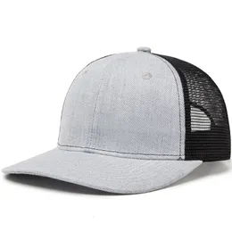 Visir Cntang Fashion Mesh Baseball Cap Men Summer Visor Caps for Women Casual Trucker Hat Hip Hop Gorras Outdoor Unisex 230627