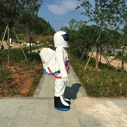 Högkvalitativ rymddräkt astronaut maskot kostym barns födelsedag närvarande billigt plagg unisex för rymdsuitmaskot