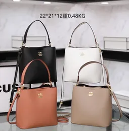 New women's bucket bag Wandering bag big bag leather shoulder crossbody bags texture handbag