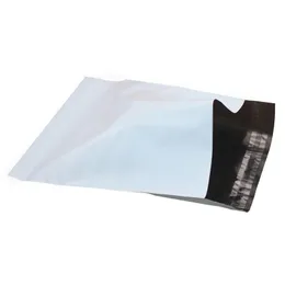 Envelopes 100pcs/lot White Poly Mailer Plastic Shipping Bags SelfSeal Adhesive Courier Storage Bags Waterproof Postal Mailing Bags