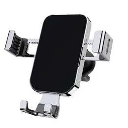 Gravity Car Holder Phone Air Vent Clip Mount Mobile Cell Stand Smartphone för iPhone 14 13 Xiaomi Samsung Car Phone Holderare