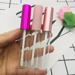 Bottiglie di stoccaggio 10ml Tubi vuoti per lucidalabbra Pennello per smalto Trucco Contenitore cosmetico Rossetto Bottiglia per lucidalabbra fai-da-te ricaricabile all'ingrosso