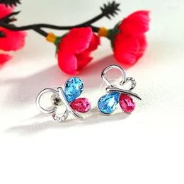 Stud Earrings ER-00048 Luxury Designer Jewelry Allergy-free Acrylic Butterfly Women's Day Gift For Mom & Wife Cute Lady Earings
