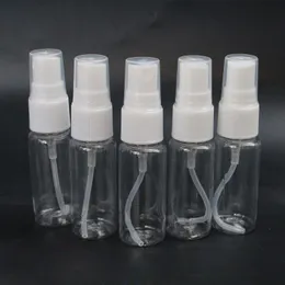 Garrafas de spray de plástico transparente 20ml pulverizadores de névoa fina vazios para atomizador de perfume de viagem para soluções de limpeza ou desinfecção de água