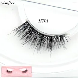 fals ofealashes visofree half mink lashes 3dメイクアップCIL