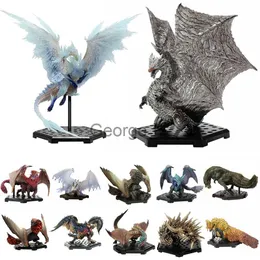 Minifig Monster Hunter World Iceborne Figure PVC Modele Hot Dragon Action Figur Dekoracja Model zabawek J230629