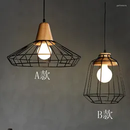 Ljuskronor vintage Iron Diamond Pendant Lamp 3 Black Pipe Industry Brand Lamparas de Techo Hanglampen Living Room Decoration