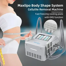 Non-invasive Cold Treatment Body Cellulite Removal Ems micro electricity Cool Paddles Fast Slimming Machine