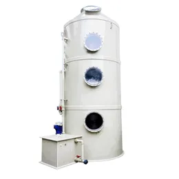 PP waste gas treatment system chemical wet scrubber spray tower