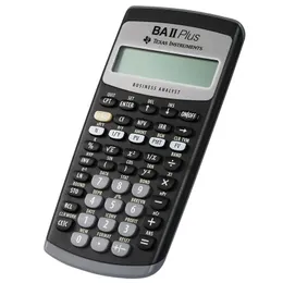 الحاسبة الساخنة بيع Ti Baii بالإضافة إلى 12 رقمًا بلاستيكيًا LED Calculatrice Calculadora الحسابات المالية للطلاب الحاسبة المالية