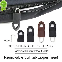 5/8 pçs substituição zíper deslizante extrator kit de reparo instantâneo zíper para fivela quebrada saco de viagem mala cabeça zíper costura DIY