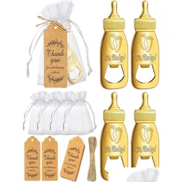 Openers Baby Bottle Opener Shower Party Favor Return Gifts For Guest Wedding Souvenir Kids Birthday Xb1 Drop Delivery Home Garden Ki Dhi3Y