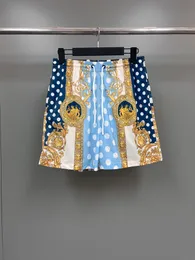 2023 Летние новейшие отличные мужские дизайнерские пляжные шорты для плавания красивого цвета ~ шорты US SIZE ~ высококачественные дизайнерские летние шорты брюки