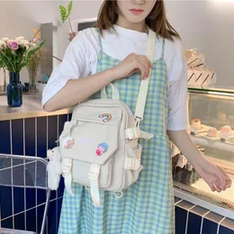 Skolväskor mini ryggsäck för flickor koreansk stil söt tjejväska små barns resor ryggsäckar bolsa 230629