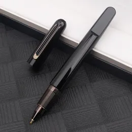 Pennor Luxury M Black Signature Rollerball Pen Monte Edition Ballpoint Pen Bästa Fountain Pens Magnetic Cap Stängning