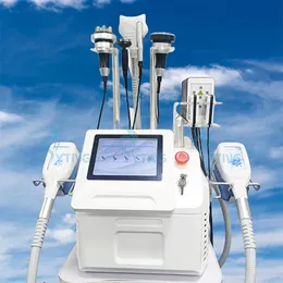 360 Kriyoterapi Yağ Donma Lipolaser Kavitasyon RF Zayıflama Makinesi Cilt Sıkılaştırma Vücut Şekillendirici Çift Çene Tedavisi