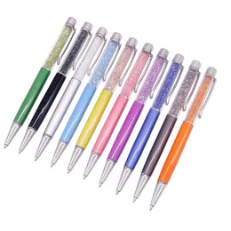 Canetas 20 PCs Crystal Pen Metal Ballpone